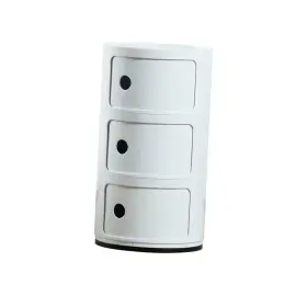Pickuts 789616251173 3 Tier Round With Storage Modern Style Side Table Multifunctional End