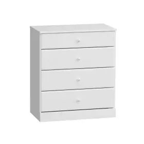 Prepac 313022968945 Astrid White 4-drawer Dresser 30 Inch Chest Of Drawers For Bedroom Whit