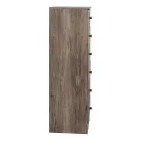 Ddbh-0401-1 Prepac Astrid 6-drawer Chest Of Drawer 52 Inch H X20 W X16 D Composite Drifted Gray #2