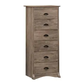 Ddc-2354 Prepac Bedroom Furniture 23.25 Inch W 6-drawers Particle Board Composite Drifted Gray