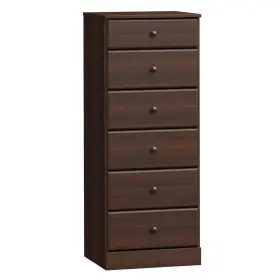 Edbh-0401-1 Prepac Chest Of Drawers 50 Inch H X 19.75 W Composite Timeless Look In Espresso