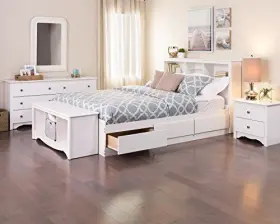 Wdc6330 Prepac Sonoma 6 Drawer Double Dresser For Bedroom White #2