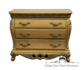 6344-127 Pulaski Furniture Contemporary Louis Xv French Provincial 46 Inch Low Chest Of Dr