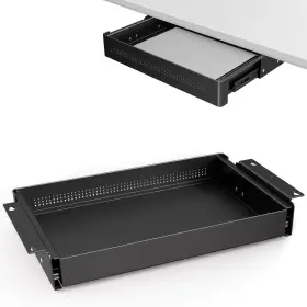 Emda16-1b Putorsen Under Desk Storage Drawer 15.7 Inch Wide - Smooth Slide Out Organizer For Stand Emda16-1b Putorsen Under Desk Storage Drawer 15.7 Inch Wide - Smooth Slide Out Organizer For Stand
