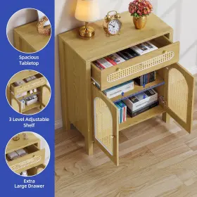 Qurious Corner 197839519428 Bedroom Cabinet Furniture With 3 Level Adjustable Shelves And Drawer Storage Oak #3 Qurious Corner 197839519428 Bedroom Cabinet Furniture With 3 Level Adjustable Shelves And Drawer Storage Oak #3