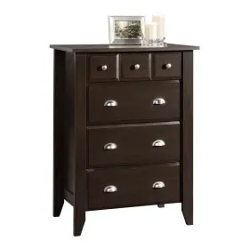 409714 Sauder Shoal Creek 4-drawer Chest Jamocha Wood 409714 Sauder Shoal Creek 4-drawer Chest Jamocha Wood