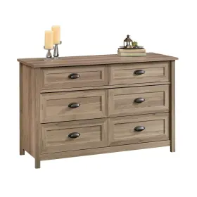 419320 Sauder County Line Dresser Salt Oak Finish