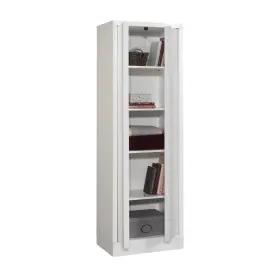 443668 Sauder Merton Hall Storage Cabinet White Finish