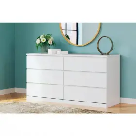 Signature Design By Ashley 445002467452 Onita White 6 Drawers 60 Inch Dresser Signature Design By Ashley 445002467452 Onita White 6 Drawers 60 Inch Dresser