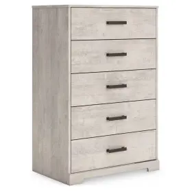 Signature Design By Ashley 445004644691 Shawburn Gray 5 Drawers 29.88 Inch Chest Of Signature Design By Ashley 445004644691 Shawburn Gray 5 Drawers 29.88 Inch Chest Of