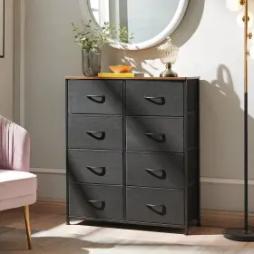 Somdot 756588270679 Dresser For Bedroom With 8 Drawers 4-tier Wide Storage Chest Of #2