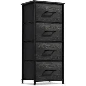 Drw-4d-rublka Sorbus Nightstand Dresser With 4 Faux Wood Drawers - Tall Bedside Table Chest S