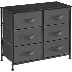 Drw-cu6-blk Sorbus Dresser 31.5 Inch W X 24.62 H Steel Frame Wood Top 6-drawer Pull Fabric Bins #2
