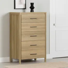 15638 South Shore Gravity 5-drawer Chest Natural Ash #2