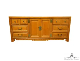 Stanley Furniture 81413-07 Asian Inspired Contemporary 74 Inch Triple Door Dresser