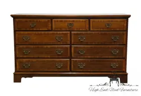 8713-03 Stanley Furniture Stoneleigh Mahogany Collection Traditional Style 58 Inch Double