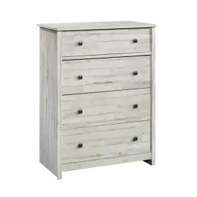 Bo3340298wht Starlight Canyon Home White 4-drawer Bedroom Chest For Clothing Storage With Easy Setup Design