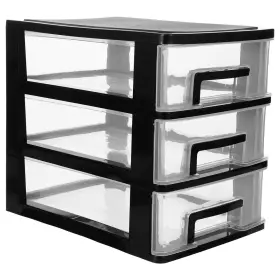 Ppwbv066l035847583vzzed Stobok 3-layer Plastic Drawer Storage Organizer Cabinet For Home Office Desk Portabl