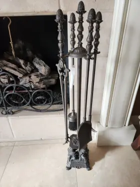 Ar-t6 Stone Mfg Hearth Decor Fireplace Toolset