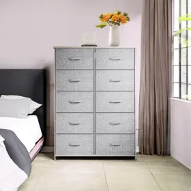 Beysh9wvko Taus 10 Drawer Dresser Shelf Storage Closet Chest Of Drawers Organizer Tower