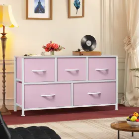 Beyshpsg9j Taus 5 Drawers Dresser Fabric Chest Of Drawer Storage Tower Organizer For Closet