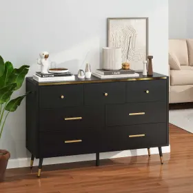 Beyshvxy9c Taus 47 Inch W Large 7 Drawer Dresser Double Storage Organizer For Hallway