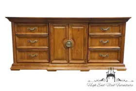 Thomasville 34511-150 Furniture Renaissance Collection Solid Oak 76 Inch Triple Door Dresse