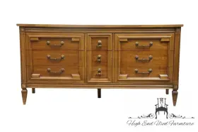 Thomasville 532-4 Furniture Milano Collection Italian Mediterranean Style 64 Inch Tripl