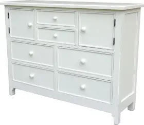 475-15rw Trade Winds Furniture Traditional Mahogany Dressing Chest-chesapeake Collection