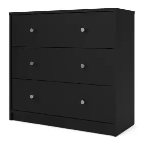 Tvilum 445055638670 Cajonera Negra Para Ropa De Madera Con 3 Cajones Comoda Muebles Modernas Cuarto Tvilum 445055638670 Cajonera Negra Para Ropa De Madera Con 3 Cajones Comoda Muebles Modernas Cuarto