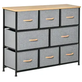 Us01-831405v80lg Uirio 3-tier Dresser Chest Of Drawers Storage Tower Organizer Unit For Bedroom Hallway