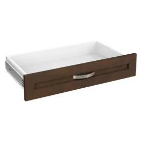 Understand 075381018791 Closetmaid Style Shaker Drawer Kit 4.92 Inch H X 24.8 W Soft-close Glides Chocolate