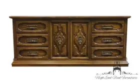 2824 Unique Furniture Bolero Ii Collection Spanish Mediterranean 80 Inch Triple Door D