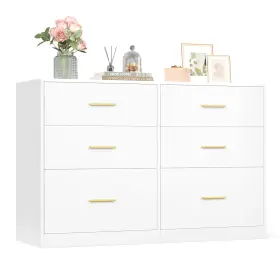 Vasagle Ults416wb01s Custos Collection Dresser For Bedroom Chest Of Drawers Closet