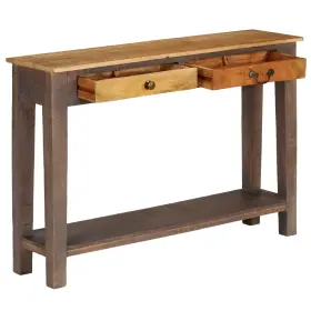 244966 Vidaxl Console Table Vintage Entryway With Storage Solid Wood Acacia