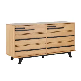 Br6drebdrblnp-t Walker Edison Malhia Contemporary Minimalist Solid Wood Dresser - Natural Pine Br6drebdrblnp-t Walker Edison Malhia Contemporary Minimalist Solid Wood Dresser - Natural Pine