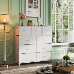 Wlive 445020442493 9-drawer Dresser Fabric Storage Tower For Bedroom Hallway Closet Tall Chest #2