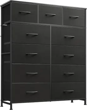 Wlive 445053241285 Tall Dresser For Bedroom Fabric Dressers Storage Tower And Chest O