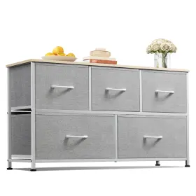 Wlive 745103611035 Dresser For Bedroom With 5 Drawers Wide Chest Of Fabric St Wlive 745103611035 Dresser For Bedroom With 5 Drawers Wide Chest Of Fabric St