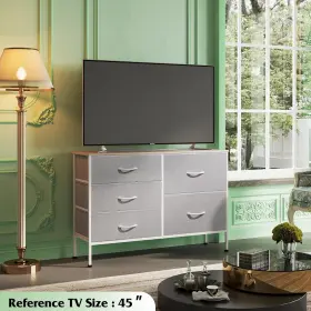 Asng081lgr Wlive Dresser For Bedroom With 5 Drawers Wide Drawer Organizers #2 Asng081lgr Wlive Dresser For Bedroom With 5 Drawers Wide Drawer Organizers #2
