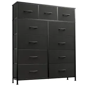 Hu-xi-49 Wlive Tall Dresser For Bedroom Fabric Dressers Storage Tower And Chest Of D