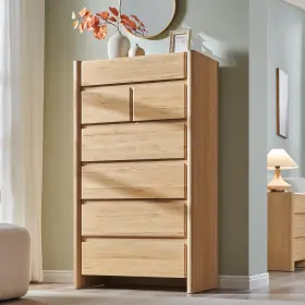 Ldyz7d-na-az Wow97e Modern 7 Drawers Dresser For Bedroom 54.7 Inch Tall Large And Chests Of Dr