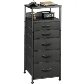 B0cq1lddr5 Yetom 5 Drawer Dresser Tall For Bedroom With Vertical Storage Towe