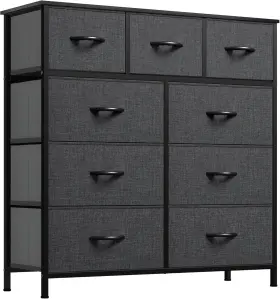Yitahome 197839130050 Fabric Dresser - Storage Tower Organizer Unit For Living Room Closets Sturdy