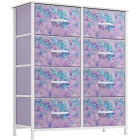 Mayihs7ota Yitahome Fabric Dresser Drawer Tall Storage With 8 Drawers Chest Of St