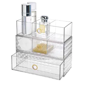 Zemalun Asdo002 3.9 Inch Narrow Medicine Cabinet Organizer Stackable Bathroom With