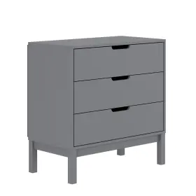 Mg-9007-1-3c-gy-gg Zmr Furniture Dallas Wooden 3-drawer Dresser For Bedroom Chest Of Drawers Kids In Gray #2