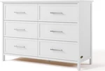 Graco Classic 6-DRAWER Dresser Greenguard Gold Certified White Storage Chest. Fixed Price $666.99.