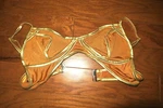 36A 36B 34B 34C 34D Unlined Full Nobrand New Swim Top Bikini Dance Gold. Fixed Price $10.00.