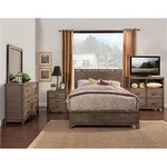Alpine Furniture Sydney 6 Drawer Wood Dresser Weathered Gray. Fixed Price $659.41.